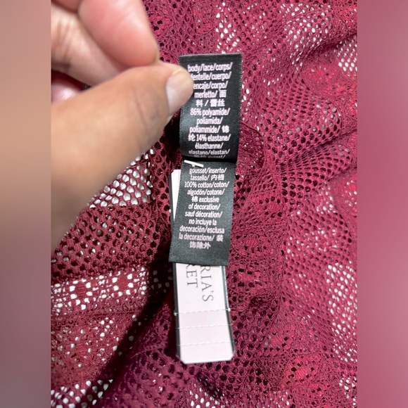 Victoria Secret Mesh bodysuit NWT- L - Picture 4 of 6